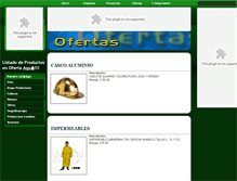 Tablet Screenshot of guantesmega.com